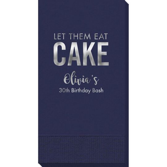 Let Them Eat Cake Guest Towels